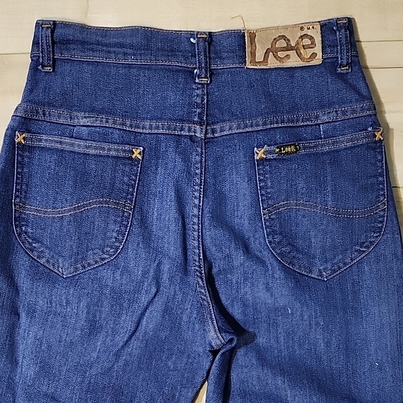 Lee Womens Dark Blue Relaxed Jeans Vintage 70s - Picture 3 of 10